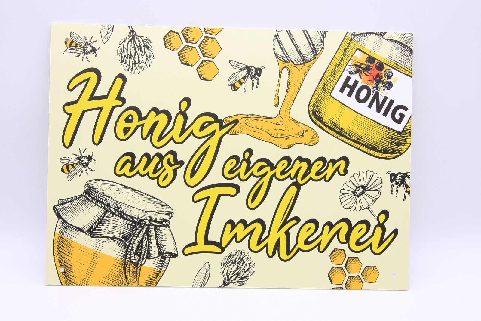 Honigwerbeschild Bienenaltmann