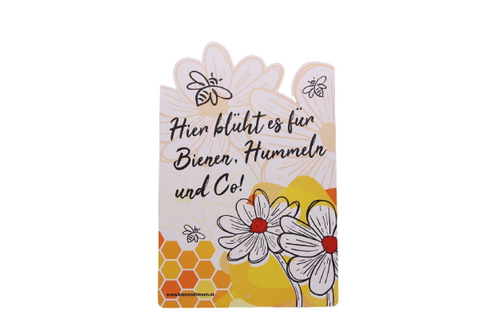 Blühwiesenschild Blühwiesenschild