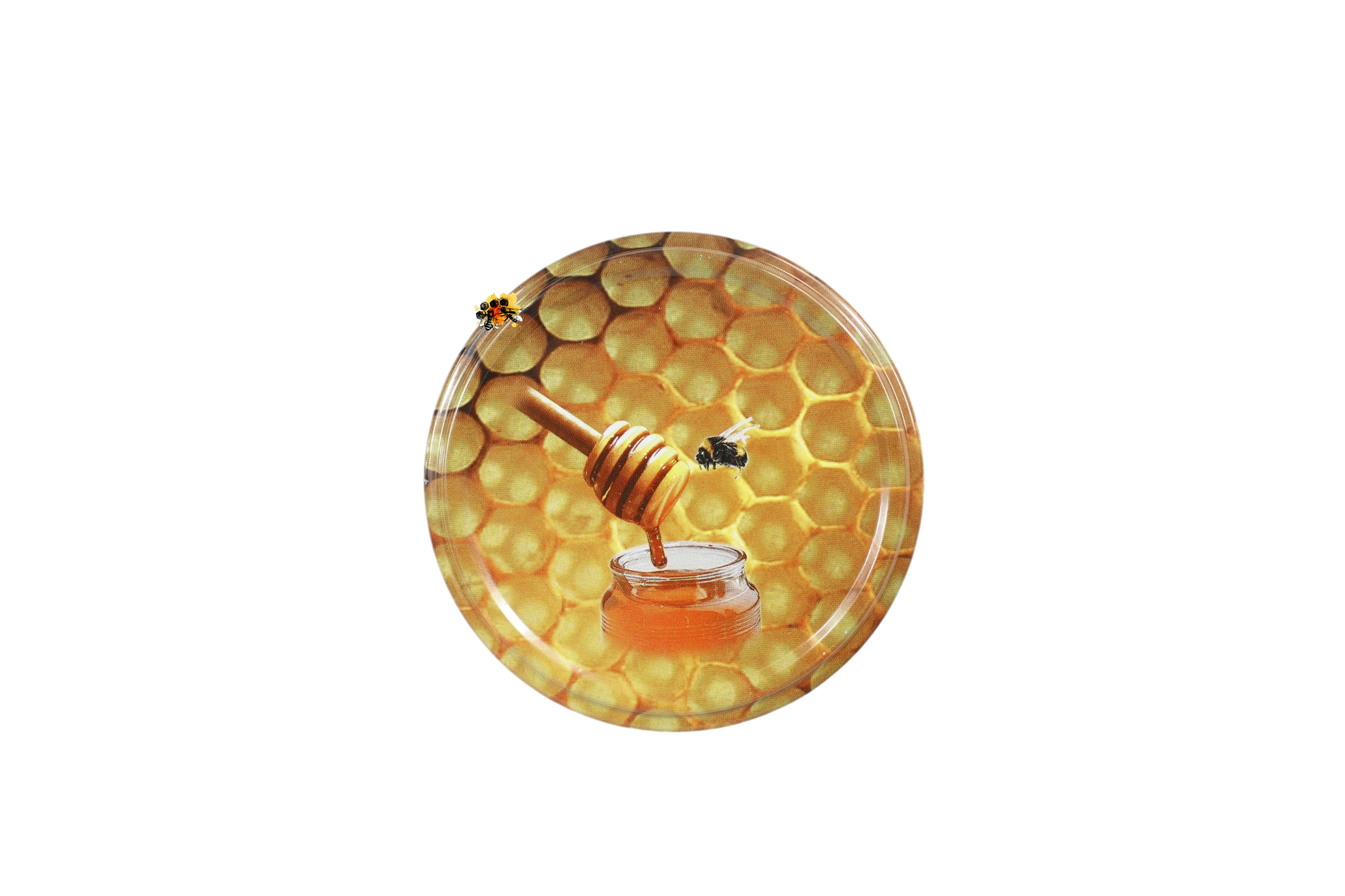 Honiglöffel mit Biene TO-Verschluss  Ø 82 mm 