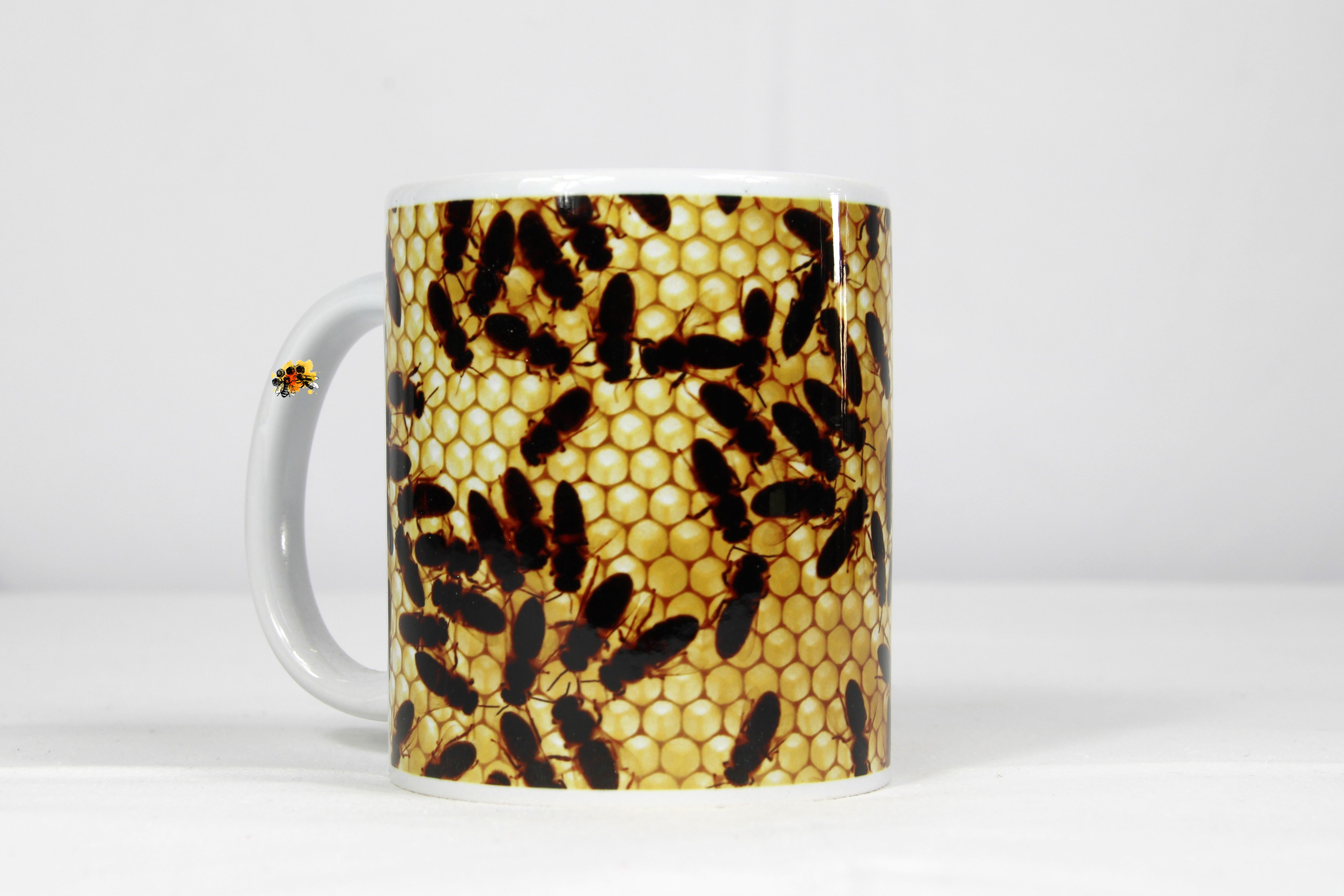 Tasse "Wabe mit Bienen" Tasse "Wabe mit Bienen"