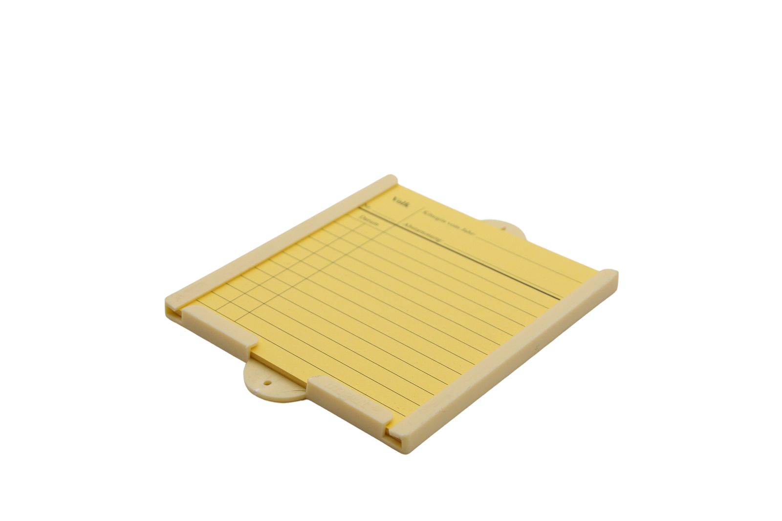 Stockkarten im PVC Halter Stockkarten im PVC Halter