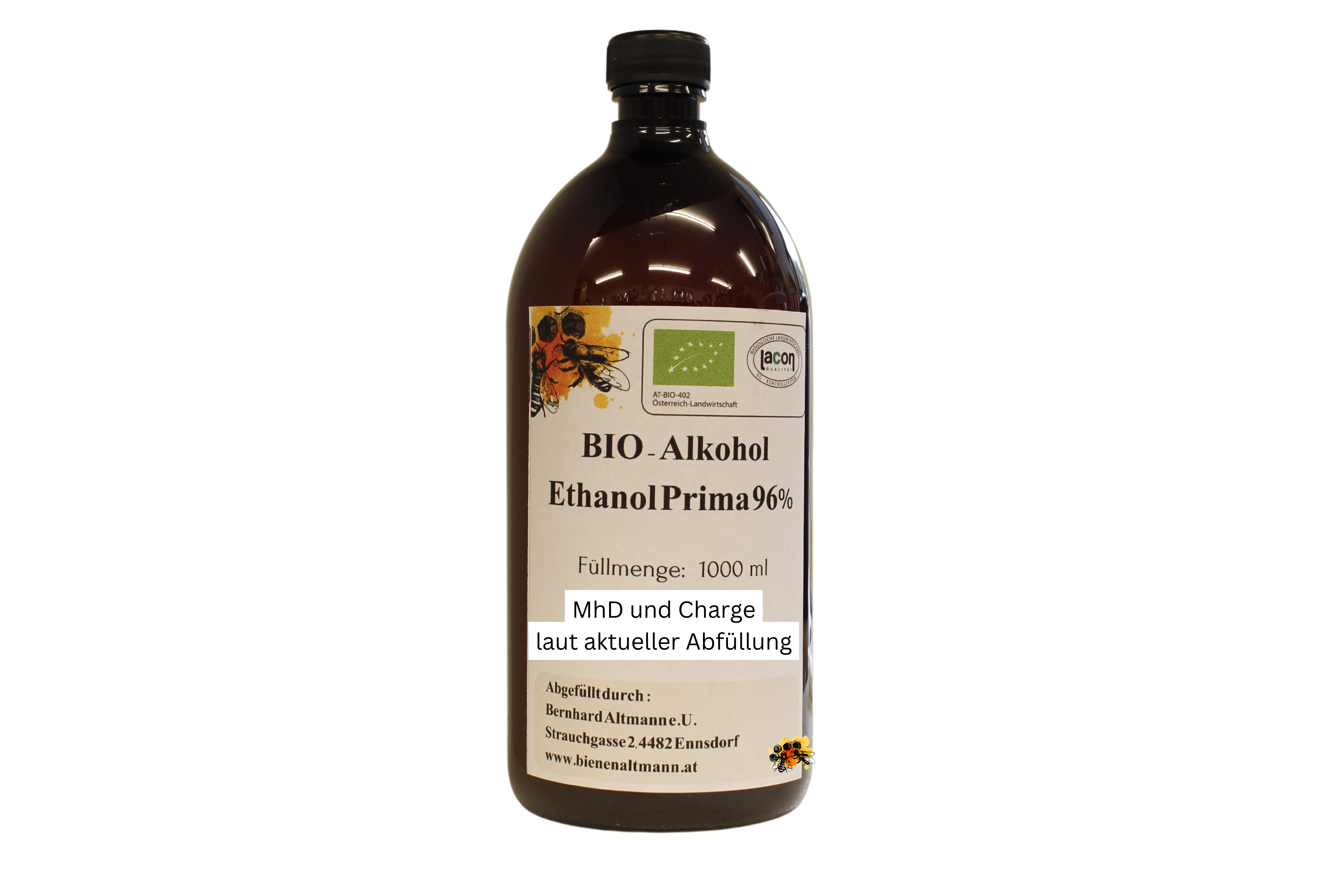 BIO Alkohol Ethanol Prima 96% BIO Alkohol Ethanol Prima 96%