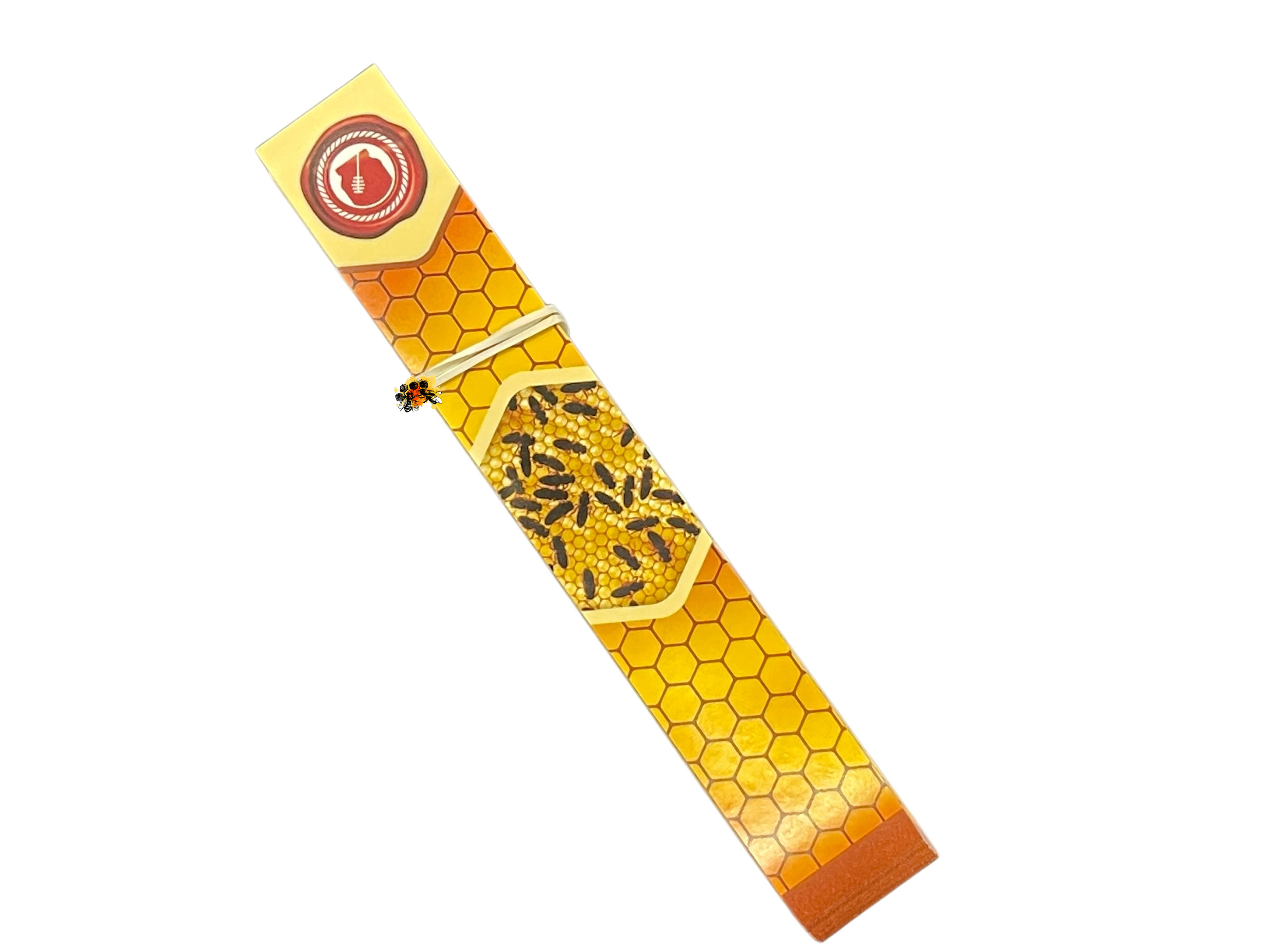 Gewährverschluss Bienen auf Wabe Gewährverschluss Bienen auf Wabe