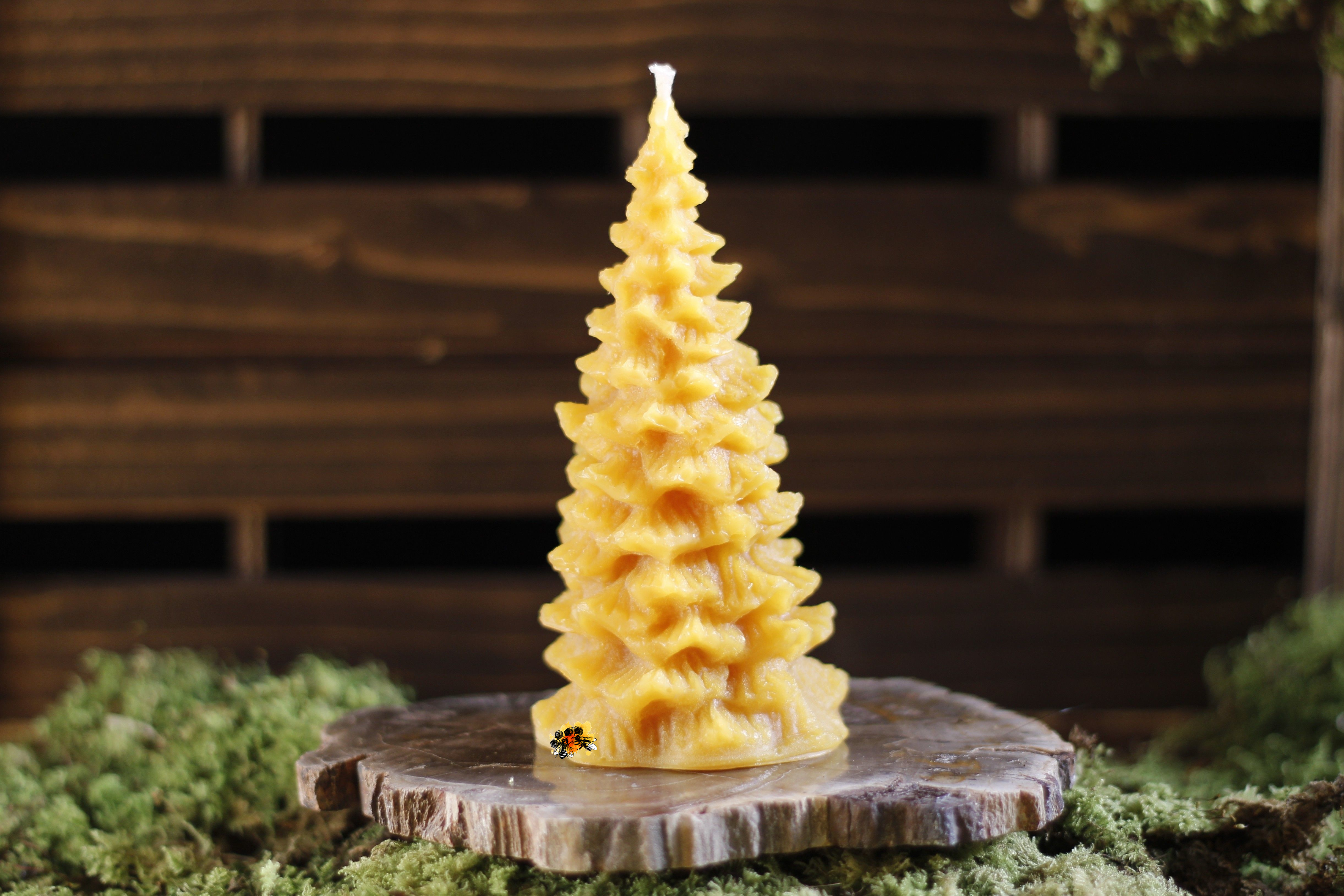 Baum "Tannenbaum" Gr. 1 Bienenwachskerze