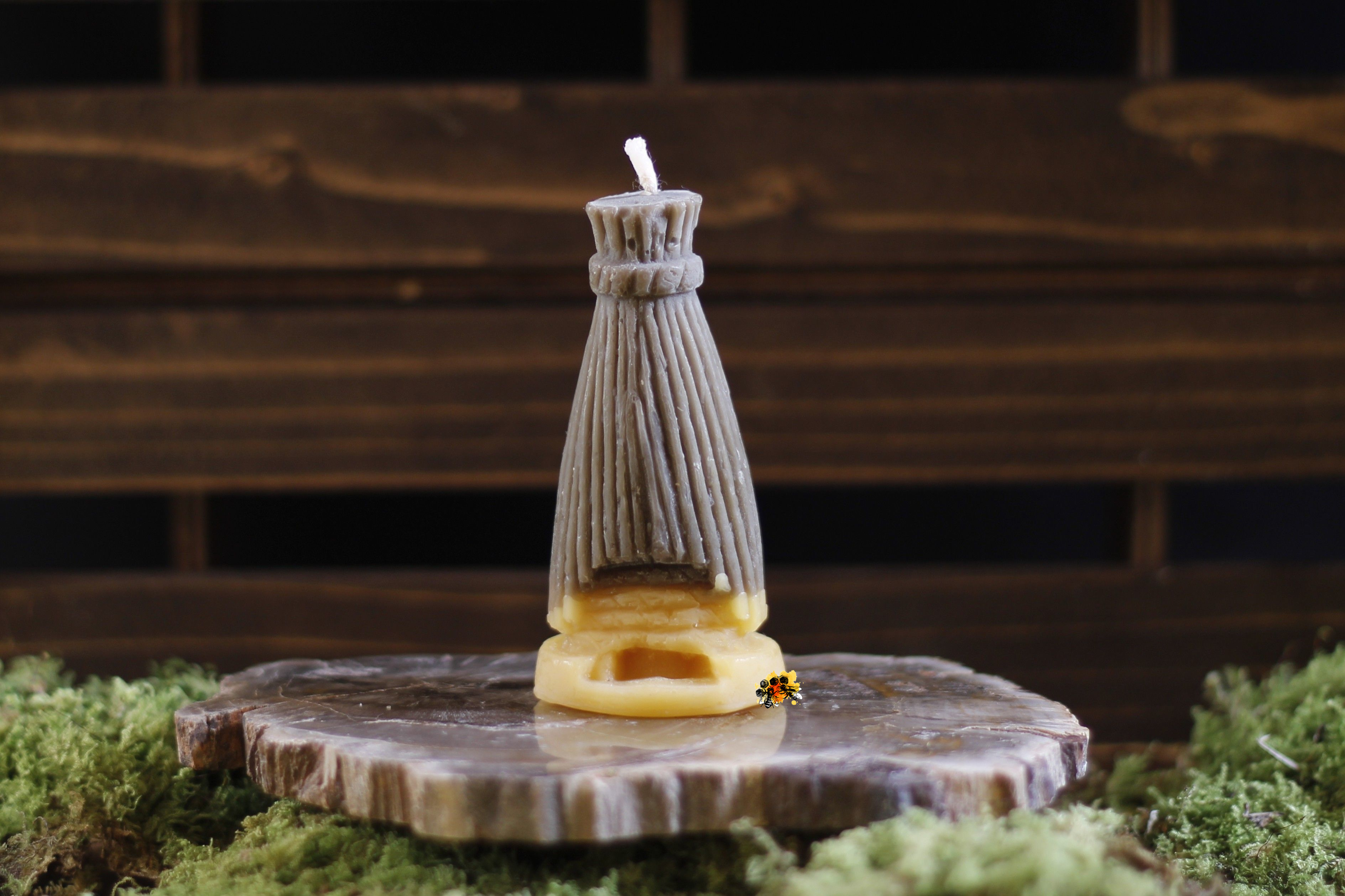 Bienenhaus "Summquartier" Bienenwachskerze