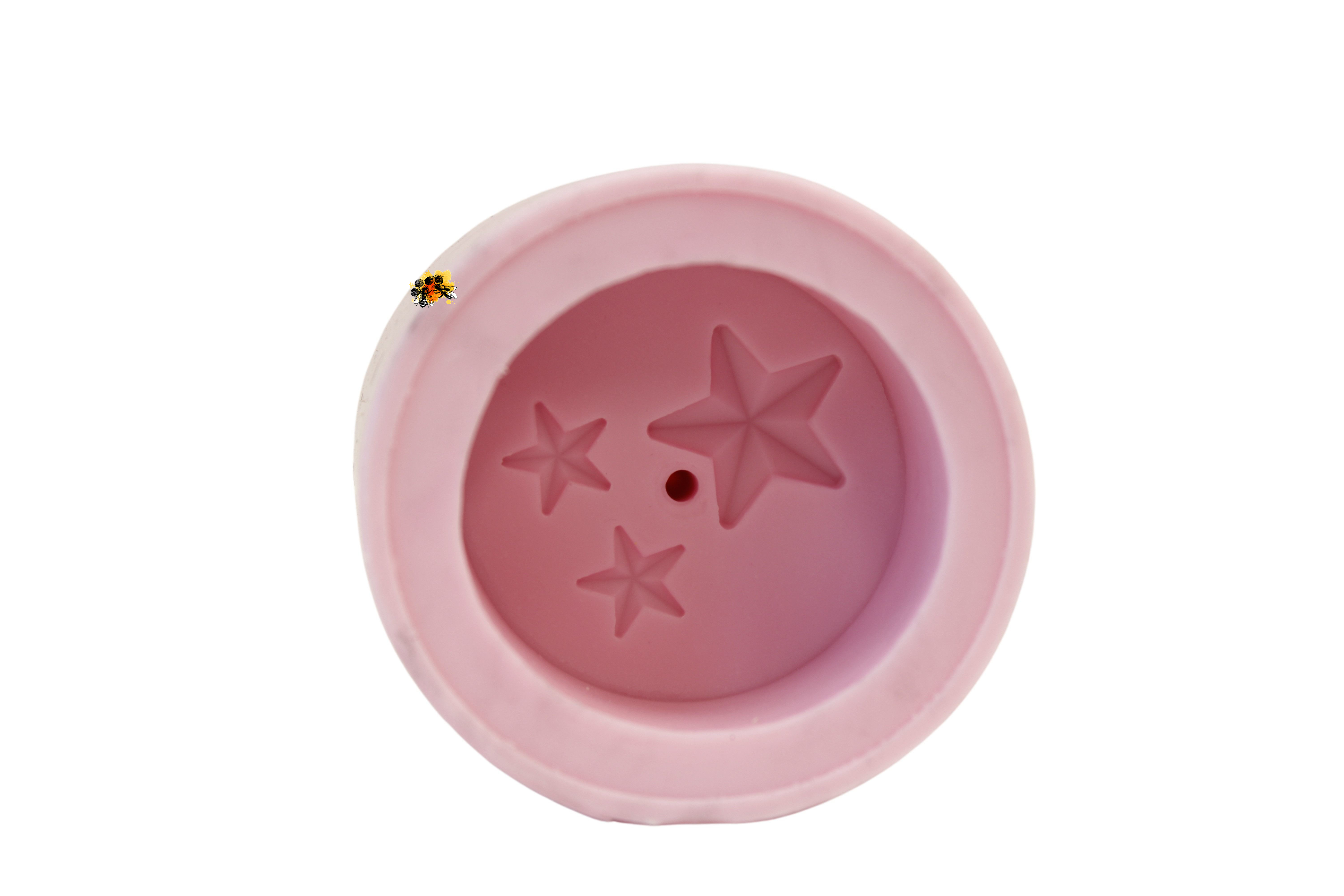 Gießform Teelicht "Drei Sterne" Gießform Teelicht "Drei Sterne"