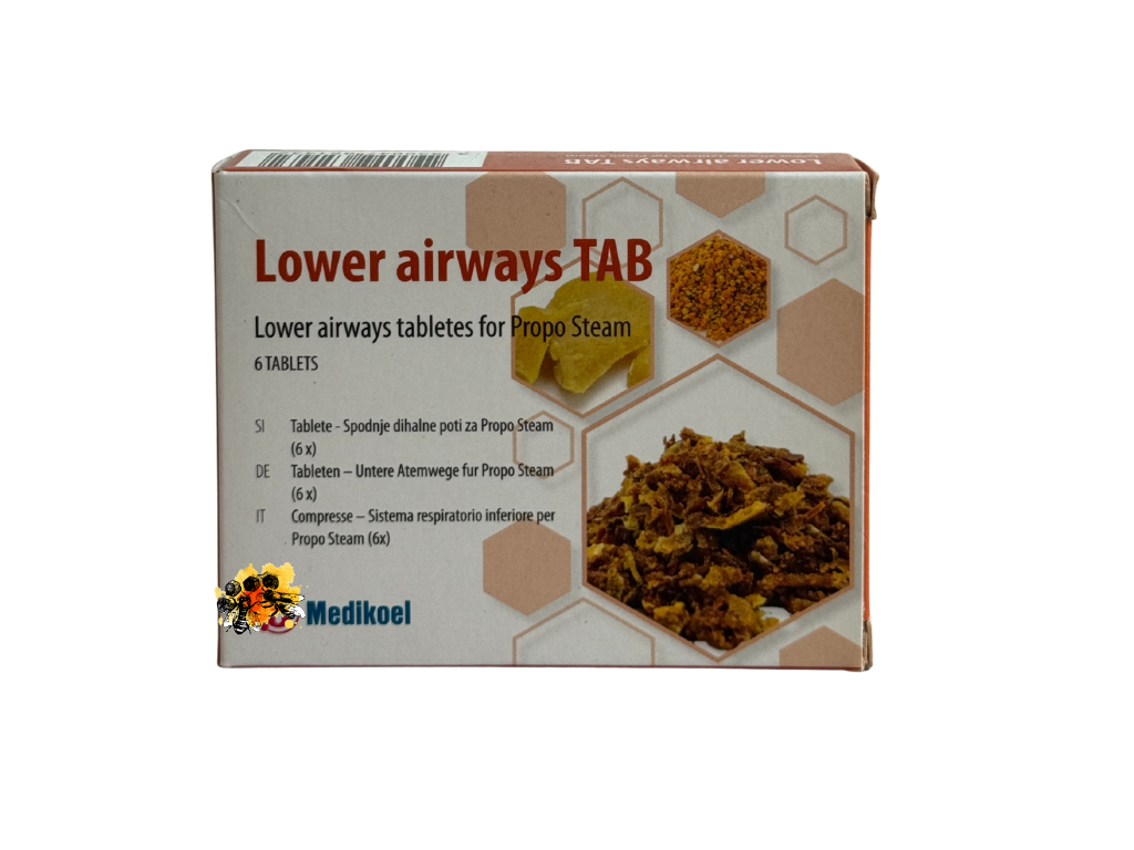 Propolis Tabletten für PropoSteam Propolisinhalator "Untere Atemwege"
