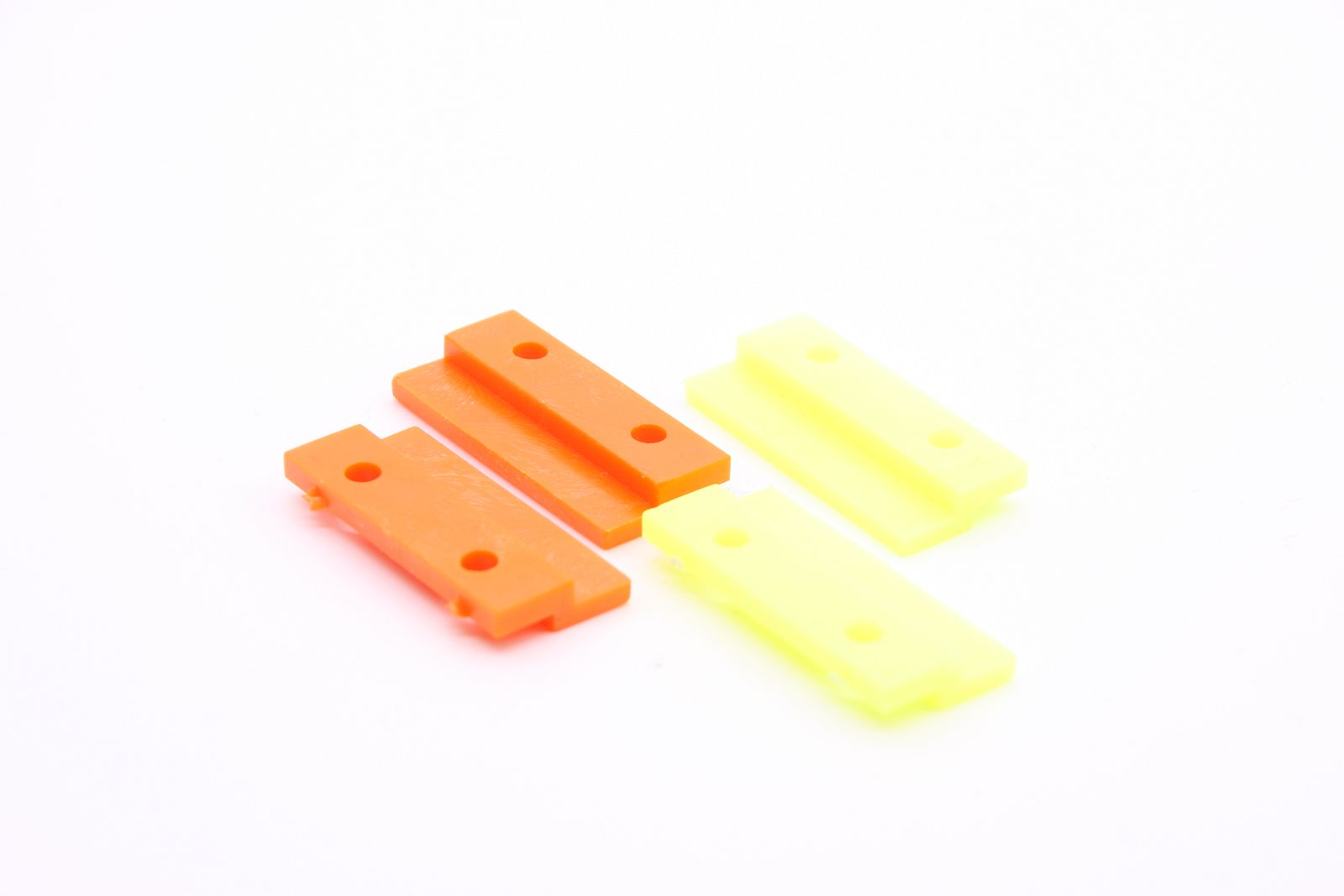 Führungsleisten für Fluglochschieber PVC neon Führungsleisten für Fluglochschieber PVC neon