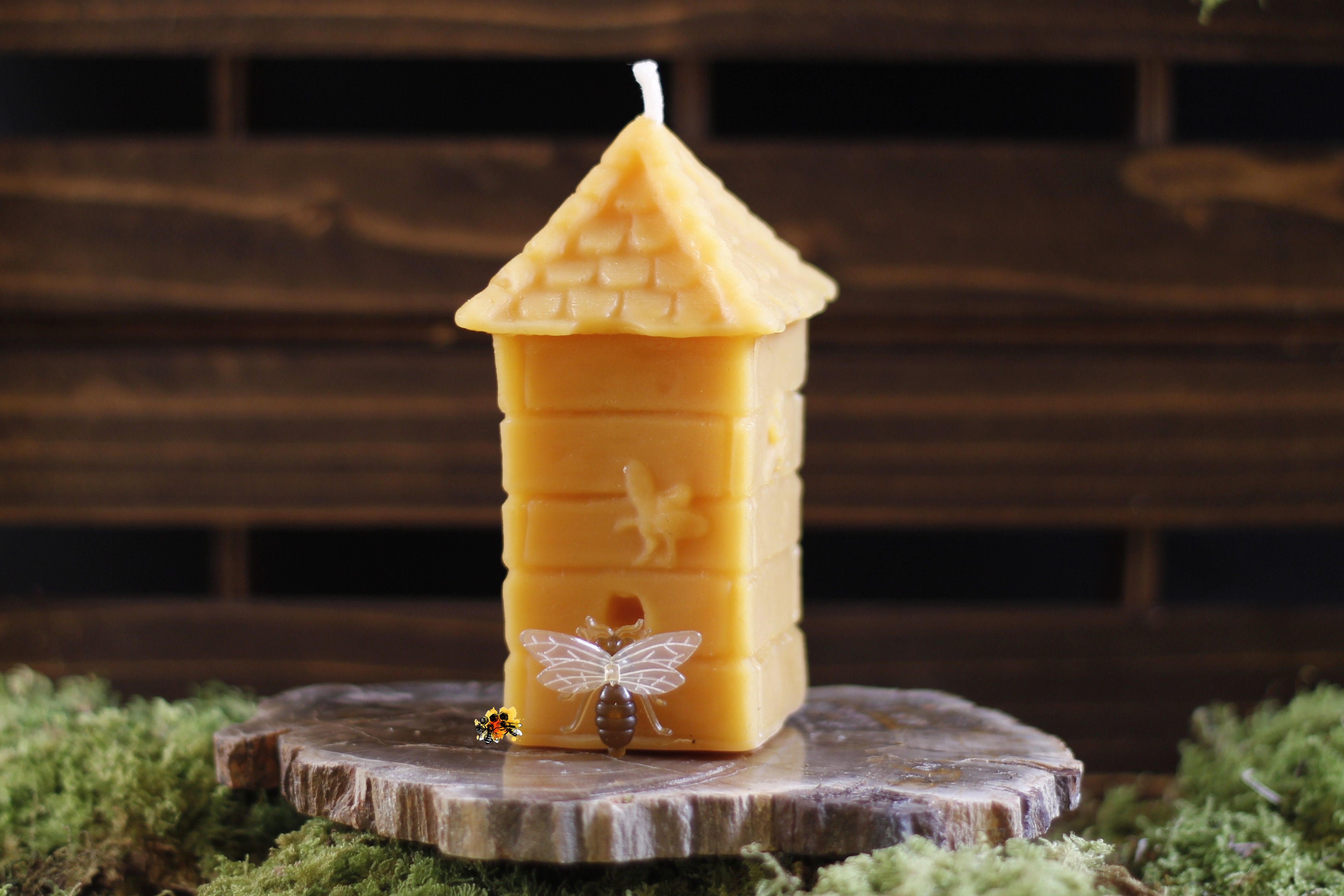 Bienenhaus "Stockzauber" Bienenwachskerze